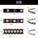 Ver mais imagens de Fita Led 2812 Rgb Digital Endereçavel 5v 144 Led Ip20 1 Metro