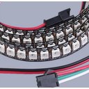 Ver imagem 4 de Fita Led 2812 Rgb Digital Endereçavel 5v 144 Led Ip20 1 Metro