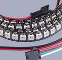 Ver imagem 4 de Fita Led 2812 Rgb Digital Endereçavel 5v 144 Led Ip20 1 Metro
