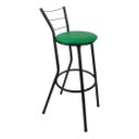 Ver imagem 1 de Banqueta Banco Alto Cozinha Alta Bar Bistro Area Americana:verde