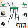 Banqueta Banco Alto Cozinha Alta Bar Bistro Area Americana:verde - 3