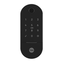 Ver imagem 1 de Fechadura Digital Lia Preto Fosco Rolete Biometria Senha