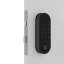 Ver imagem 3 de Fechadura Digital Lia Preto Fosco Rolete Biometria Senha