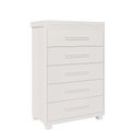 Ver imagem 2 de Cômoda Paris em MDF com 5 Gavetas