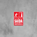 Ver imagem 3 de Combo 10 Placas de Sinalização Saída de Emergência 20x30 Acesso - X-720 F9e