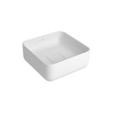 Ver imagem 2 de Cuba de Apoio Deca 30x30 Quadrada Branca + Válvula + Sifão