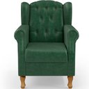 Ver imagem 7 de Poltrona De Amamentação Yara P02 Com Puff Paris L02 Facto Verde Musgo - Lyam Decor