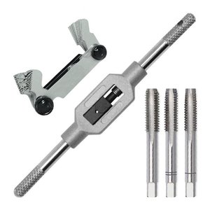 Kit Jogo de Macho M6 X 1,0 + Desandador + Cálibre de Rosca