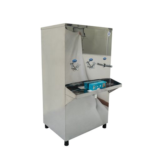 Bebedouro Industrial Inox 100l 127v + 2 Torneiras (gelada e Natural) + Filtro