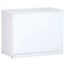 Baú Organizador Multiuso Brinquedos Quarto Closet Alana:branco - 1