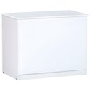 Ver imagem 1 de Baú Organizador Multiuso Brinquedos Quarto Closet Alana:branco