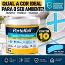Ver imagem 7 de Kit 10 Rejunte Multiuso Epóxi Azul Piscina Porto Koll 1kg