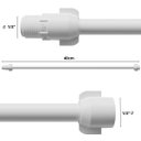 Ver imagem 7 de Pia Lavatório Banheiro 4,8l + Kit para Banheiro Redondo + Torneira + Sifão Universal + Engate Flexív