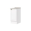 Ver imagem 3 de Balcão 40cm 100% MDF 1 Porta com Tampo Branco HP/Calcare Americana
