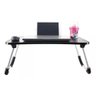 Mesa Portátil Dobrável para Notebook Cama Home Office Preto - 4