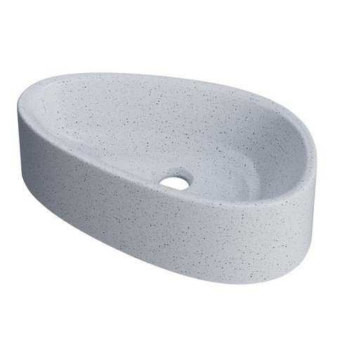 Cuba Pia para Banheiro Gota 43cm Maitê C08 Branco Granit - Mpozenato