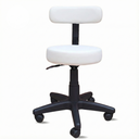 Ver imagem 3 de Cadeira Mocho para Estética Clinica Atendimento Ergonômica Regulagem de Altura Giratória Rodinhas