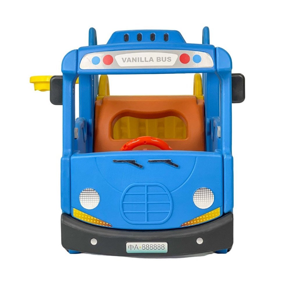 Carrinho Playground de Ônibus 3 em 1 com Cesta de Basquete e Kit de Golf Azul/amarelo G31 - Encantum - 4