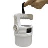 Luminaria Solar Lanterna 2 Em 1 Duplo Led Gancho Pendurar Portatil Acampamento A Prova De Agua - 13