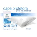 Ver imagem 2 de Kit 4 Capas Protetoras de Travesseiro 200 Fios – Proteção e Conforto para Seu Sono