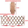 Portao Pet Retratil Bambu Cachorro Cao Criança Pet Gato Cercado Safonado Segurança Ab.midia Su-grad- - 3
