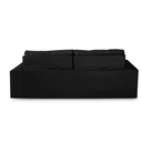 Ver mais imagens de Sofá Retrátil 3 Lugares com Molas 2,00m Vera Suede Preto