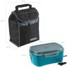 Marmita Elétrica 1,2l Bivolt E Cooler Lunch 4,2l Soprano Azul e Preto - 2