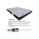 Ver imagem 3 de Colchão Solteiro Espuma D20 Comfortpedic Line (78x188x14) - Orthoflex
