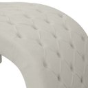 Ver imagem 6 de Maca Lash Designer Cilios Luxo Estofada com Massagem Bouclê Bege Off White