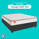 Ver imagem 4 de Cama Box Cinza Casal + Colchão Molas Ensacadas Isis Real Inducol
