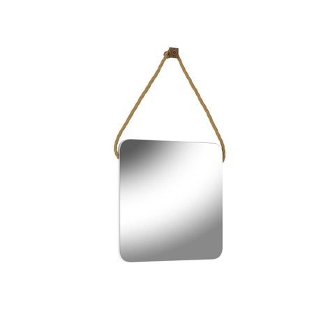 Espelheira para Banheiro 60,5x60,5cm Nice Branco
