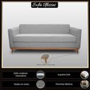 Ver imagem 3 de Sofá 2 Lugares Pé de Madeira Moderno Minimalista Confortável Ulisses