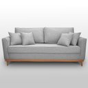 Ver imagem 4 de Sofá 2 Lugares Pé de Madeira Moderno Minimalista Confortável Ulisses