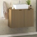 Ver imagem 1 de Gabinete Suspenso para Banheiro 1 Porta 2 Gavetas Nice 