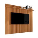 Ver imagem 2 de Painel para TV Genova Ripado para TV 60" 185,5cm MDP Nature Germai Móveis