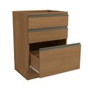 Ver imagem 6 de Armário de Cozinha Balcão 60cm 3 Gavetas G743 Maxxi Canela Kappesberg - Canela