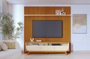 Ver imagem 1 de Composição Luna para Tv de até 75 Polegadas - Cinamomo /off White - Madetec
