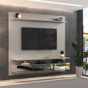 Ver imagem 1 de Painel para TV até 65 Polegadas 180CMX165CM 2 Gavetas Espelhadas BP BP1062E Foscarini Bege