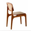 Ver mais imagens de Conjunto com 2 Cadeiras Malta Premium em Madeira Maciça para Sala de Jantar Moderna Mobília