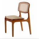 Ver imagem 6 de Conjunto com 2 Cadeiras Malta Premium em Madeira Maciça para Sala de Jantar Moderna Mobília