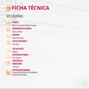 Ver imagem 4 de Conjunto com 2 Cadeiras Malta Premium em Madeira Maciça para Sala de Jantar Moderna Mobília