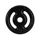 Ver imagem 1 de Anilha Emborrachada 4 Kg - Preta