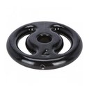 Ver imagem 2 de Anilha Emborrachada 4 Kg - Preta