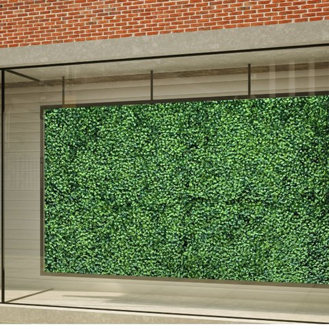 Kit 21 Painel Verde Artificial Premium para Jardim Vertical com Efeito Natural