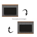 Ver imagem 3 de Painel Suspenso Flow Sense Cinza para TV até 65” – EJ Móveis