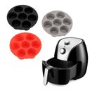 Ver imagem 1 de Forma Cupcake Mini Bolo Air Fryer 7 Cavidades Cesto Silicone