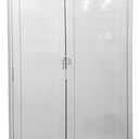 Ver imagem 5 de Porta Camarão Lambril Aluminio Branco Linha 25 - 210x70 Direita