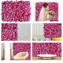 Ver imagem 7 de 3 Painéis com Flores Artificiais 60x40 para Festa, Casamento e Decoração de Ambientes