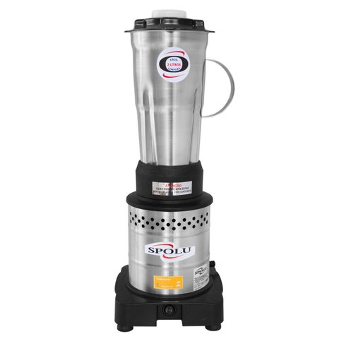 Liquidificador Inox Linha X Ar Alta Rotação 18000rpm 2l - Spolu - 220v:220v