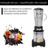 Liquidificador Inox Linha X Ar Alta Rotação 18000rpm 2l - Spolu - 220v:220v - 2